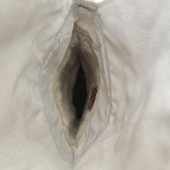 Nordica True Vintage 70s Womens Size 7 Blue Fur Lined Tall Ski Snow Winter Boots - Picture 13 of 16